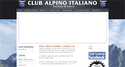 Desktop Screenshot of cailucca.it